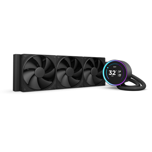 NZXT Kraken Elite 360 (2024) 360mm AiO Liquid CPU Cooler in Black