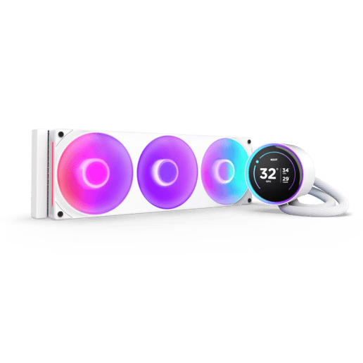 NZXT Kraken Elite 360 RGB V2 (2024) 360mm AiO Liquid CPU Cooler in White