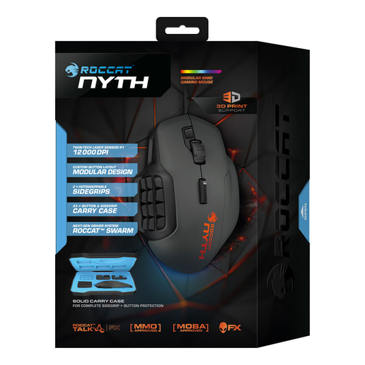 ROCCAT Nyth Modular MMO Gaming Mouse (Black)