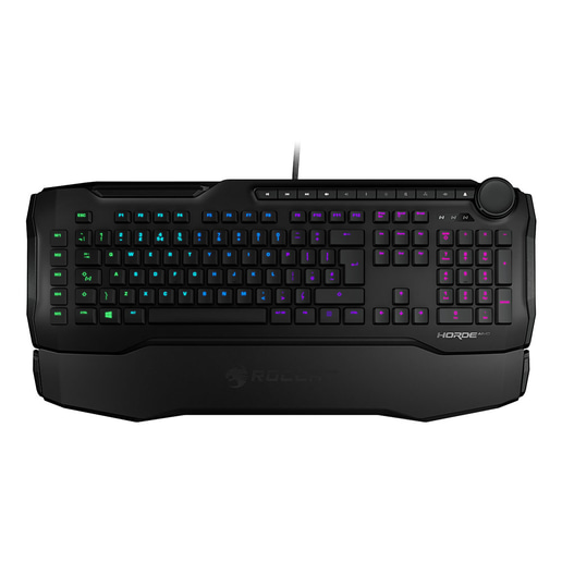 Roccat Horde AIMO Membranical RGB Gaming Keyboard, Black (UK QWERTY)