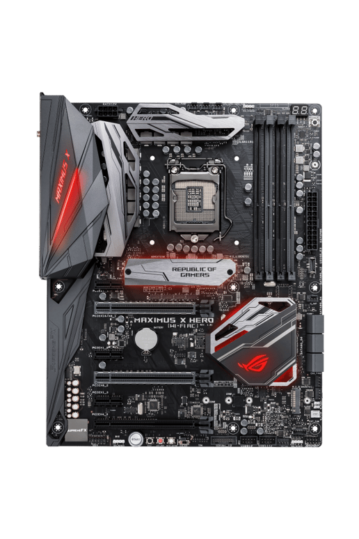 ASUS ROG MAXIMUS X HERO (WI-FI AC) ATX Motherboard for Intel CPUs