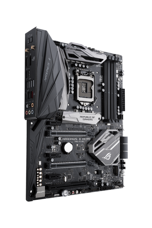 ASUS ROG MAXIMUS X HERO (WI-FI AC) ATX Motherboard for Intel CPUs