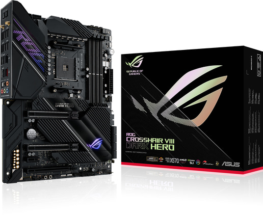 ASUS ROG Crosshair VIII Dark Hero ATX Motherboard for AMD AM4 CPUs
