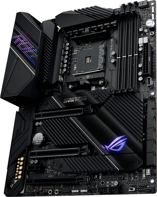 ASUS ROG Crosshair VIII Dark Hero ATX Motherboard for AMD AM4 CPUs