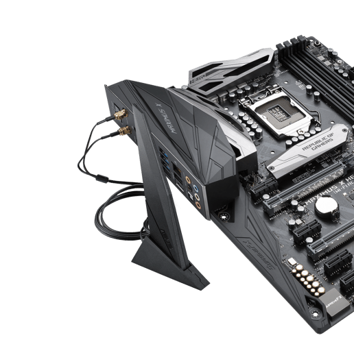 ASUS ROG MAXIMUS X HERO (WI-FI AC) ATX Motherboard for Intel CPUs