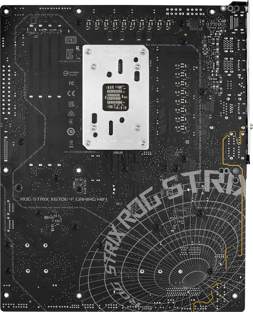 ASUS ROG Strix X670E-F Gaming WiFi ATX Motherboard for AMD Socket AM5 CPUs