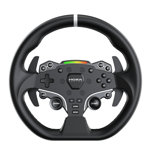 MOZA Racing R5 Bundle - R5 Direct Drive Wheelbase, ES Steering