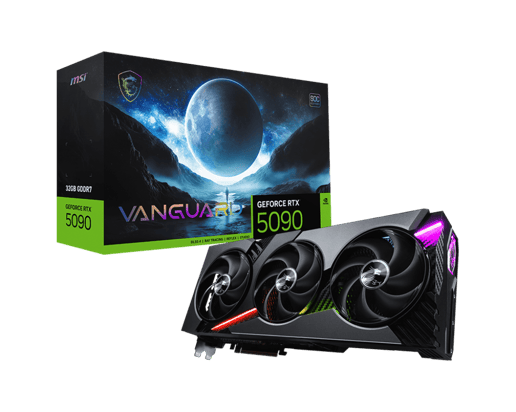 MSI GeForce RTX 5090 VANGUARD SOC 32GB GDDR7 Graphics Card