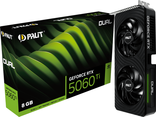 Palit GeForce RTX 5060 Ti Dual 8GB GDDR7 Graphics Card