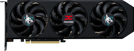 PowerColor Radeon RX 9060 XT HellHound OC 8GB GDDR6 Graphics Card