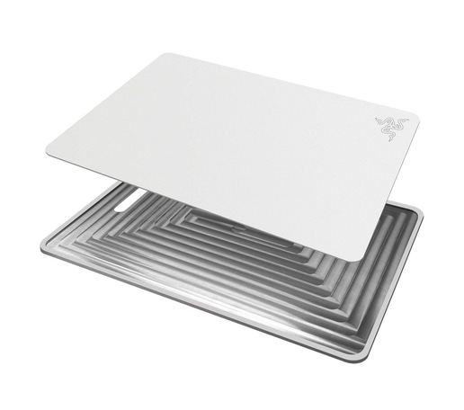Razer Invicta Elite Dual-Sided Gaming Mouse Pad (Mercury White)
