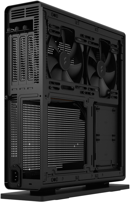 Fractal Ridge Desktop Case - Black 
