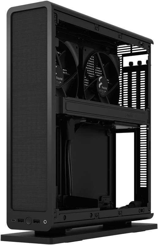 Fractal Ridge Desktop Case - Black 