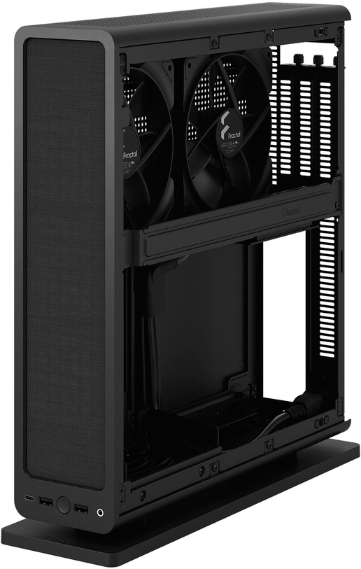 Fractal Ridge Desktop Case - Black 