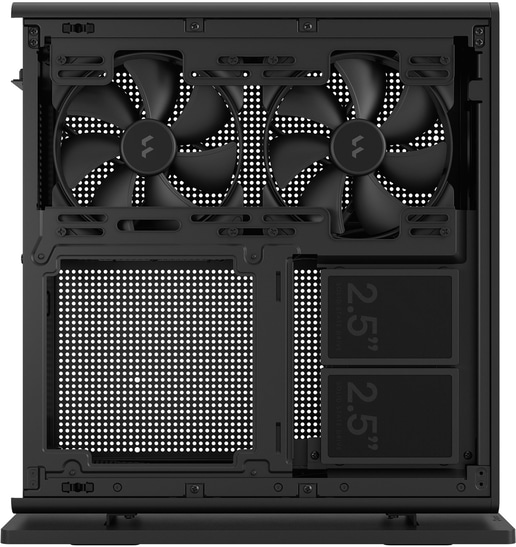 Fractal Ridge Desktop Case - Black 