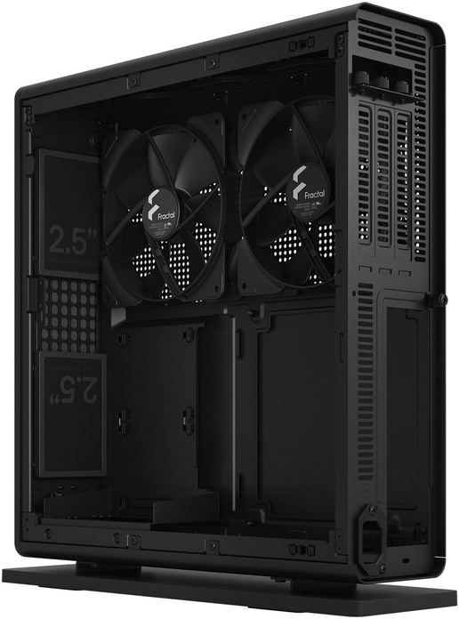 Fractal Ridge Desktop Case - Black 