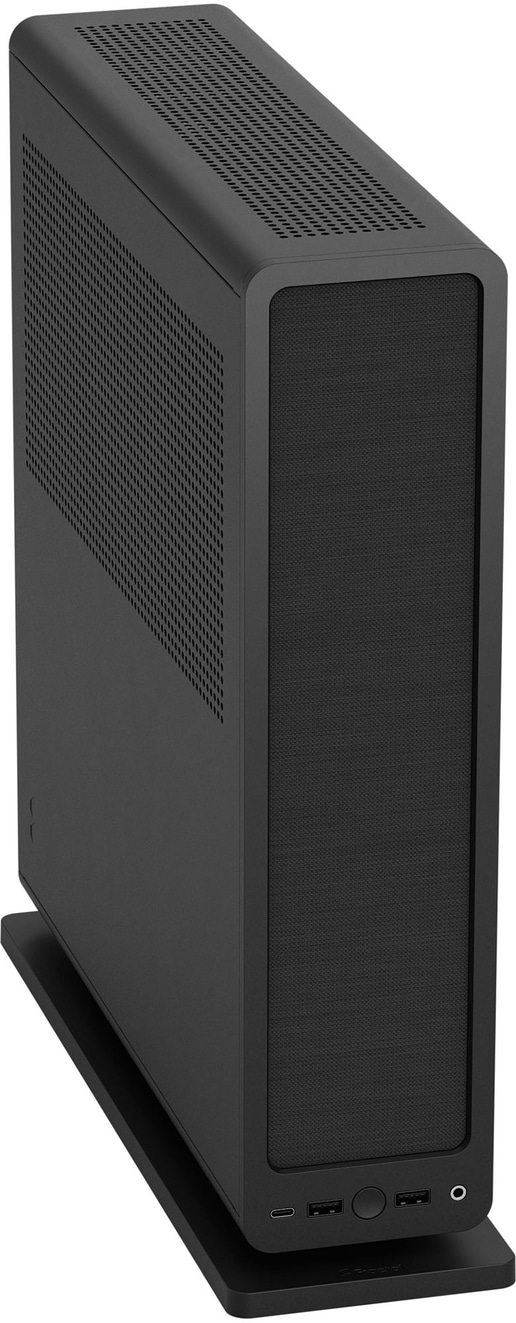 Fractal Ridge Desktop Case - Black 