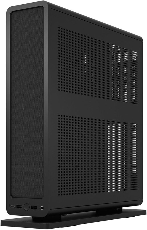 Fractal Ridge Desktop Case - Black 