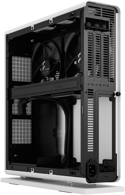 Fractal Ridge Desktop Case - White 