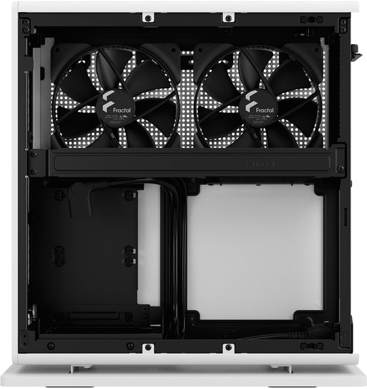 Fractal Ridge Desktop Case - White 