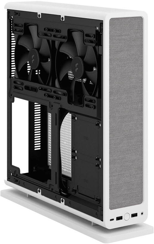 Fractal Ridge Desktop Case - White 