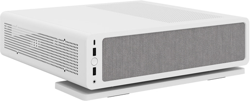 Fractal Ridge Desktop Case - White 
