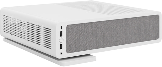 Fractal Ridge Desktop Case - White 