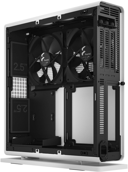 Fractal Ridge Desktop Case - White 