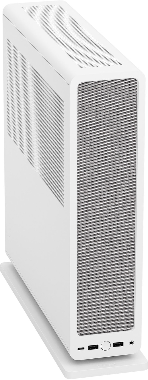 Fractal Ridge Desktop Case - White 
