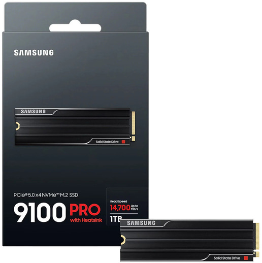 1TB Samsung 9100 PRO with Heatsink M.2 2280