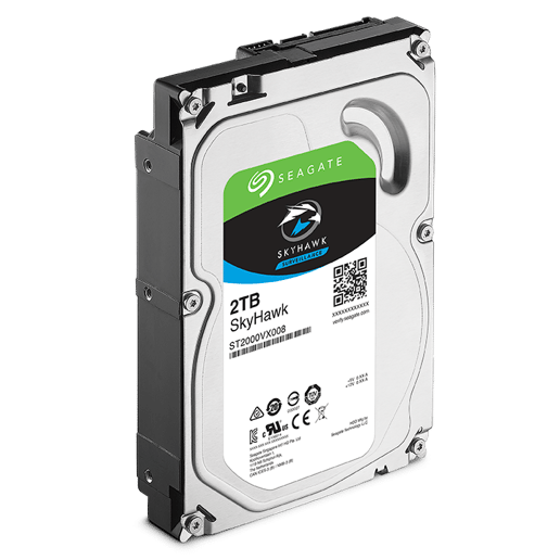 Seagate SkyHawk 2TB SATA III 3.5"" Hard Drive - 5900RPM, 64MB Cache
