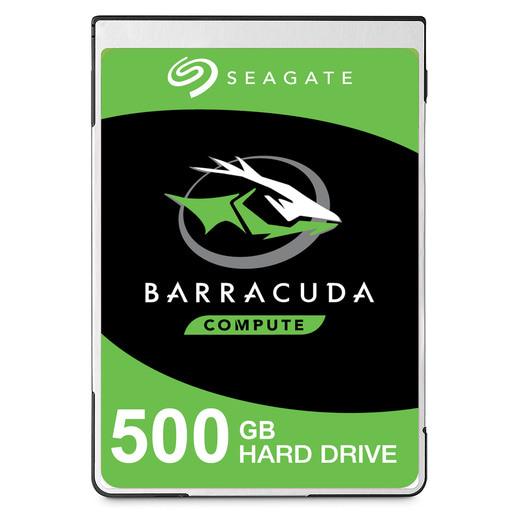 Seagate BarraCuda 500GB SATA III 2.5"" Hard Drive - 5400RPM, 128MB Cache