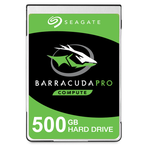 500GB Seagate BarraCuda Pro 2.5" SATA III Hard Drive - 7200RPM, 128MB Cache
