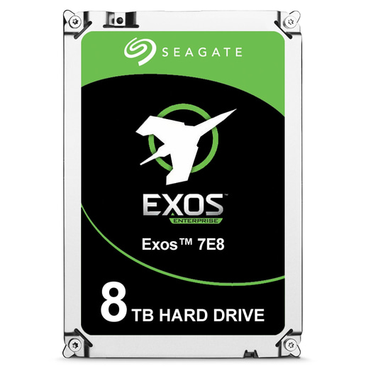 Seagate Exos 7E8 8TB SATA III 3.5" Hard Drive - 7200RPM, 256MB