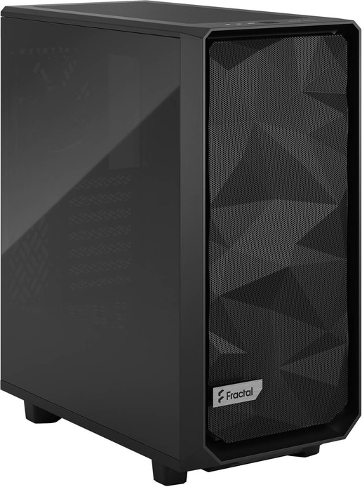 Fractal Meshify 2 Compact Mid Tower Gaming Case - Black 