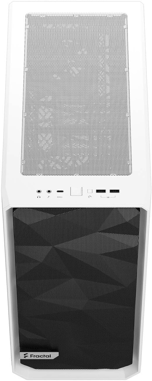 Fractal Meshify 2 Compact Mid Tower Gaming Case - White 