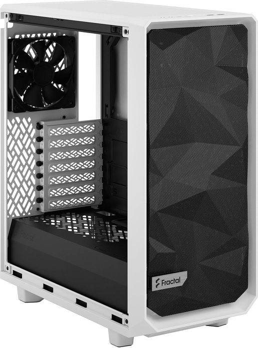 Fractal Meshify 2 Compact Mid Tower Gaming Case - White 