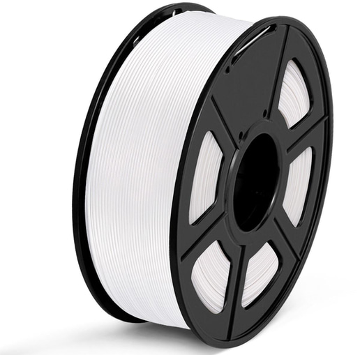 Sunlu PLA 3D Printer Filament in White, 1KG