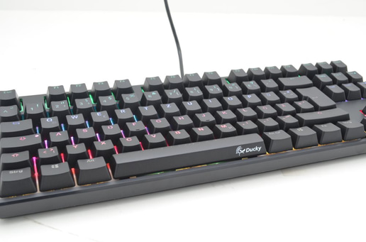 Ducky One TKL RGB Mechanical Keyboard - Black - (UK Layout)