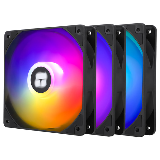 Thermalright TL-C12C-S X3 120mm Triple Pack Chassis Fans in Black