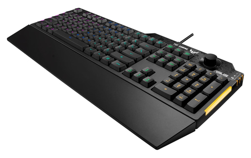 ASUS TUF Gaming K1 RGB Gaming Keyboard, UK QWERTY