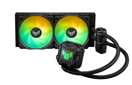 ASUS TUF Gaming LC II 240 ARGB 240mm Liquid CPU Cooler in Black