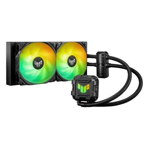 ASUS TUF Gaming LC II 240 ARGB 240mm Liquid CPU Cooler in Black