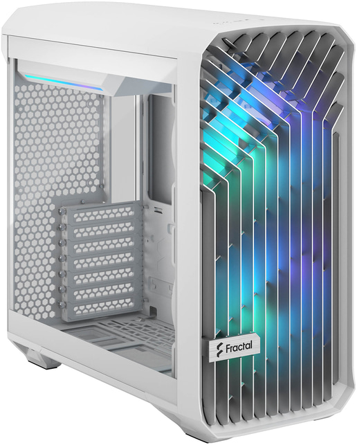 Fractal Torrent Compact TG RGB Mid Tower Gaming Case - White 
