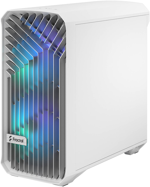Fractal Torrent Compact TG RGB Mid Tower Gaming Case - White 