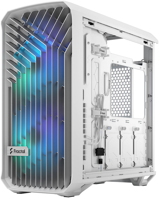 Fractal Torrent Compact TG RGB Mid Tower Gaming Case - White 