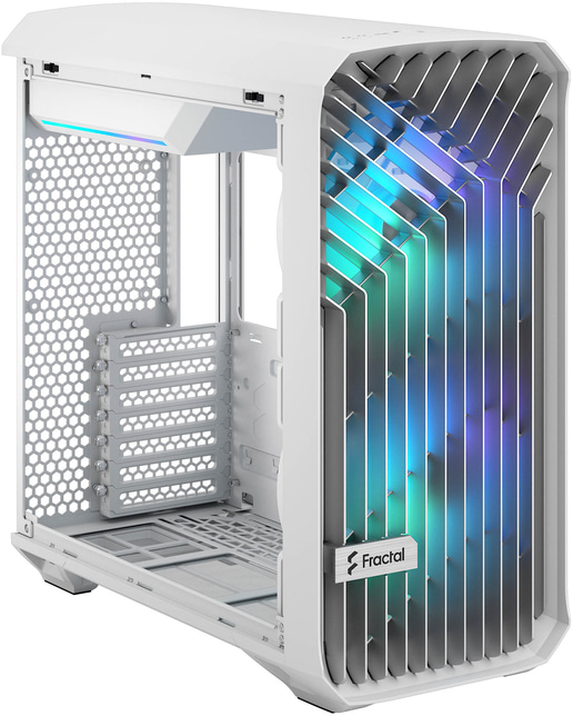 Fractal Torrent Compact TG RGB Mid Tower Gaming Case - White 