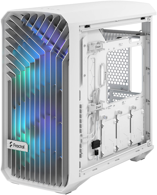 Fractal Torrent Compact TG RGB Mid Tower Gaming Case - White 