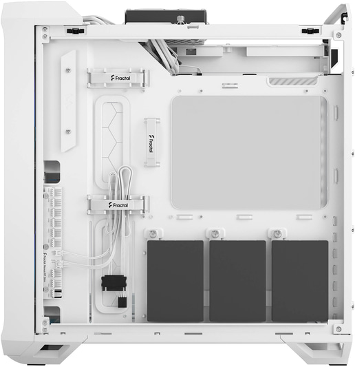Fractal Torrent Compact TG RGB Mid Tower Gaming Case - White 