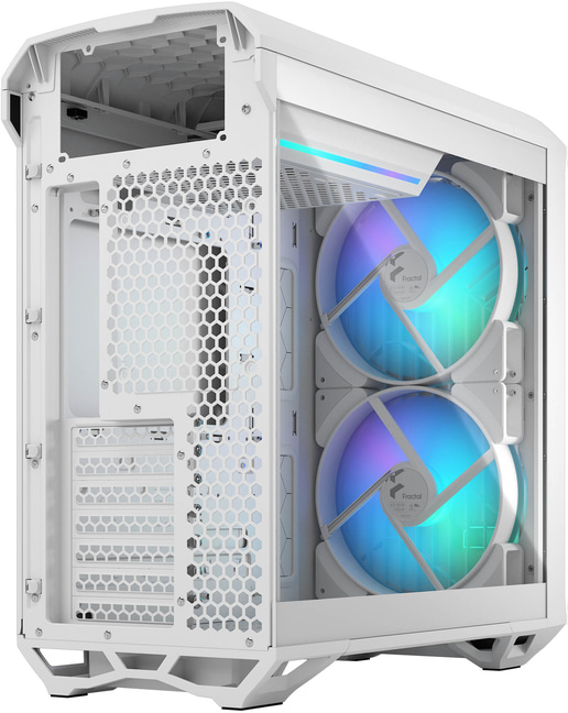 Fractal Torrent Compact TG RGB Mid Tower Gaming Case - White 